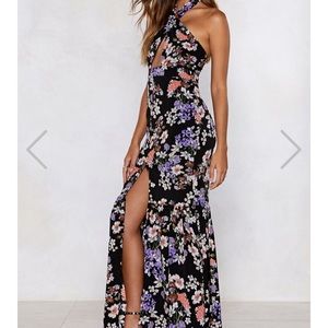 Floral Fit and Flare Dress from Nasty Gal